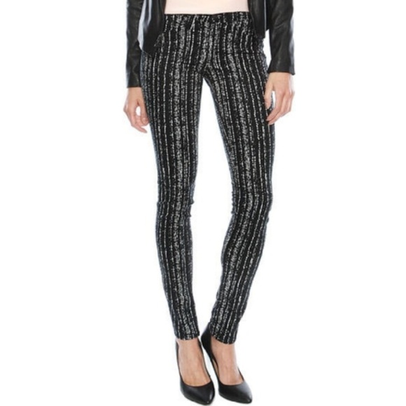 rag & bone Denim - Rag & Bone Jean The Legging Barcode printed